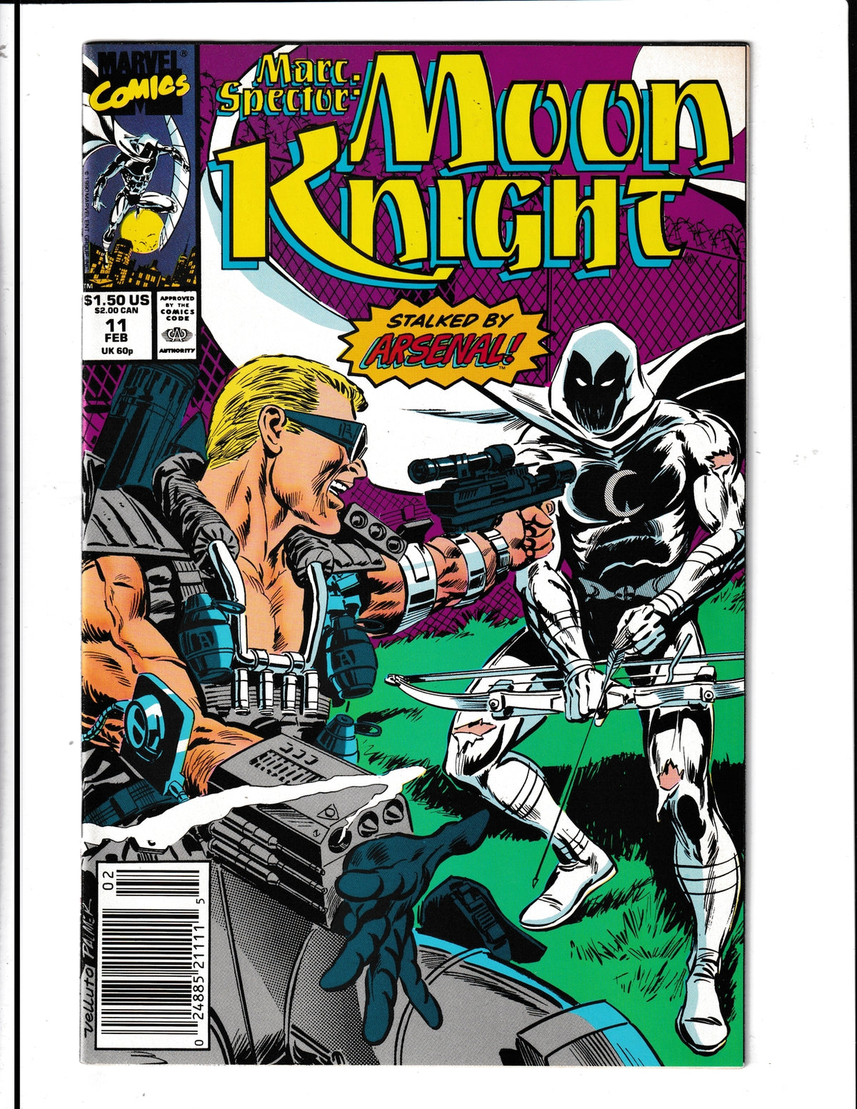 Marc Spector: Moon Knight #11 (1990) Marvel Comics
