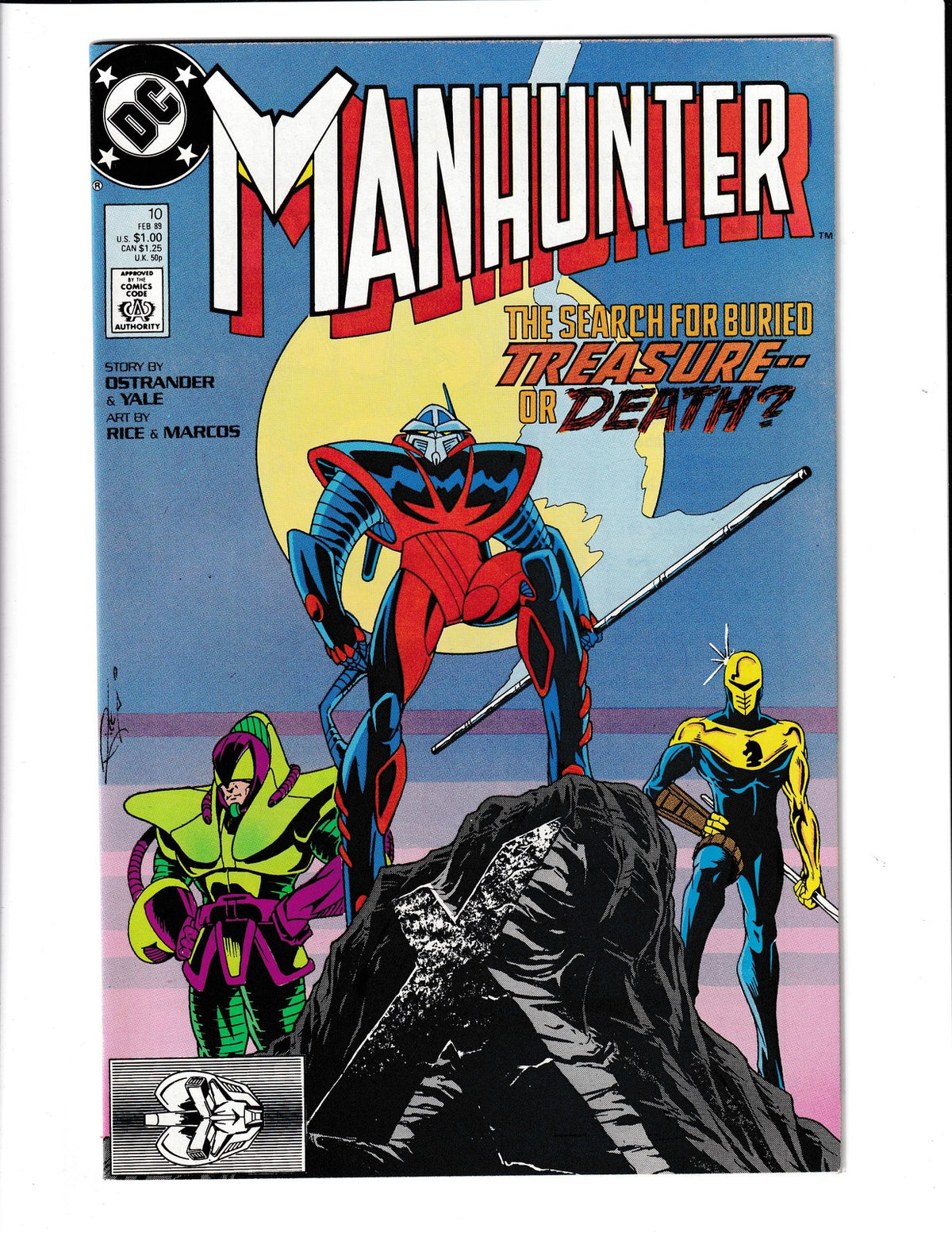 Manhunter #10 (1989) DC Comics SKU:3582