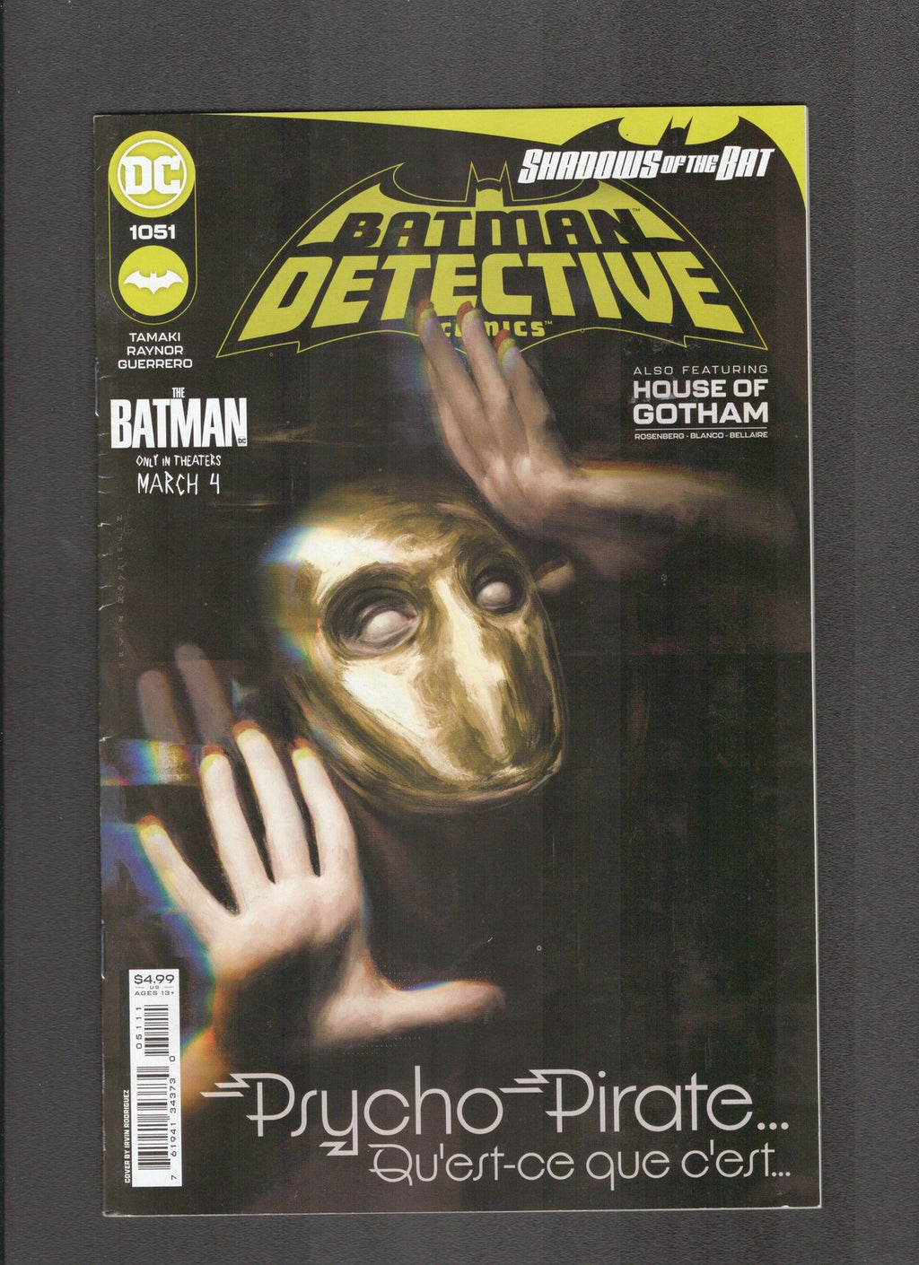Detective Comics #1051 (2022) Irvin Rodriguez Cover DC Comics
