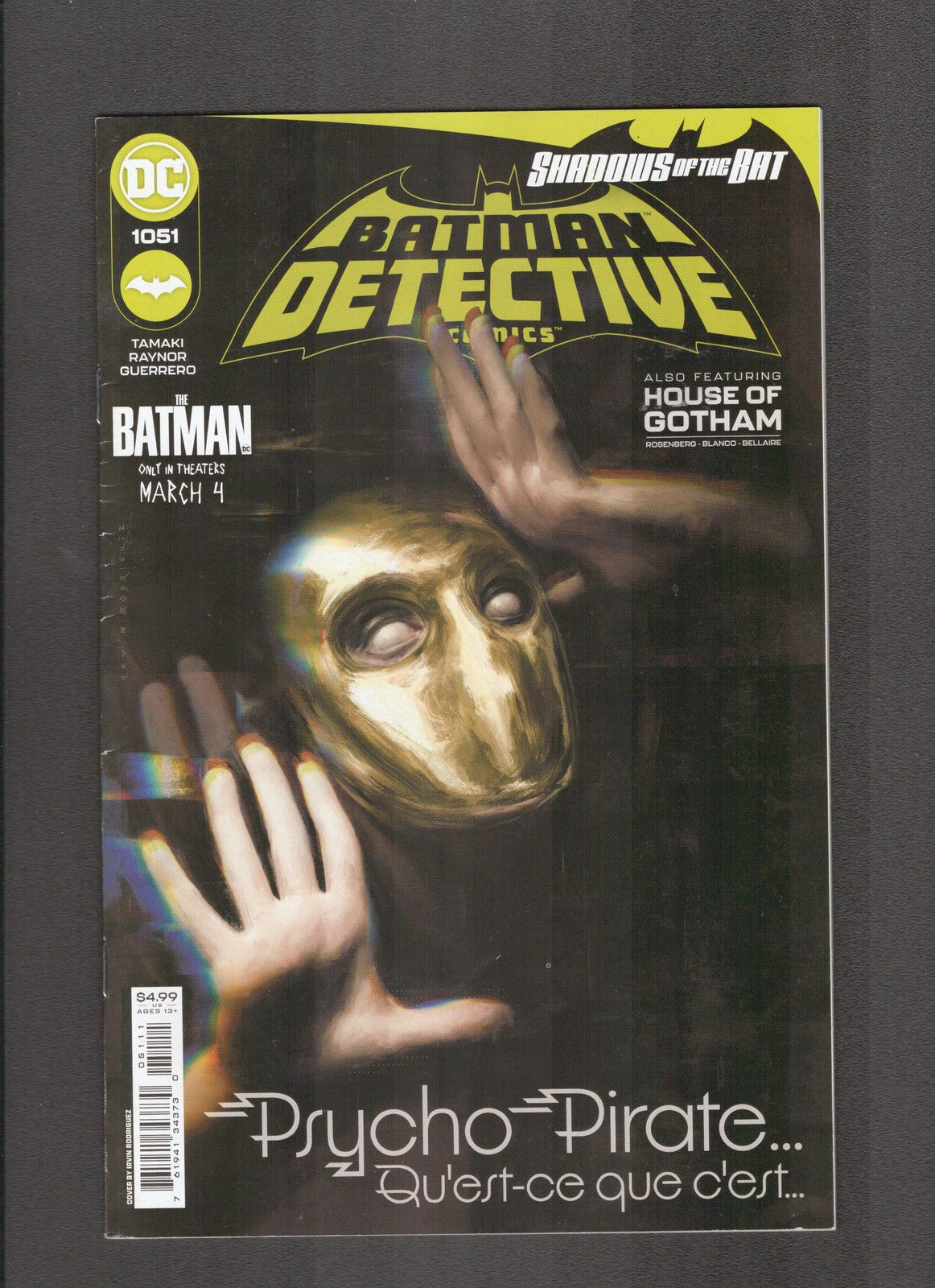 Detective Comics #1051 (2022) Irvin Rodriguez Cover DC Comics