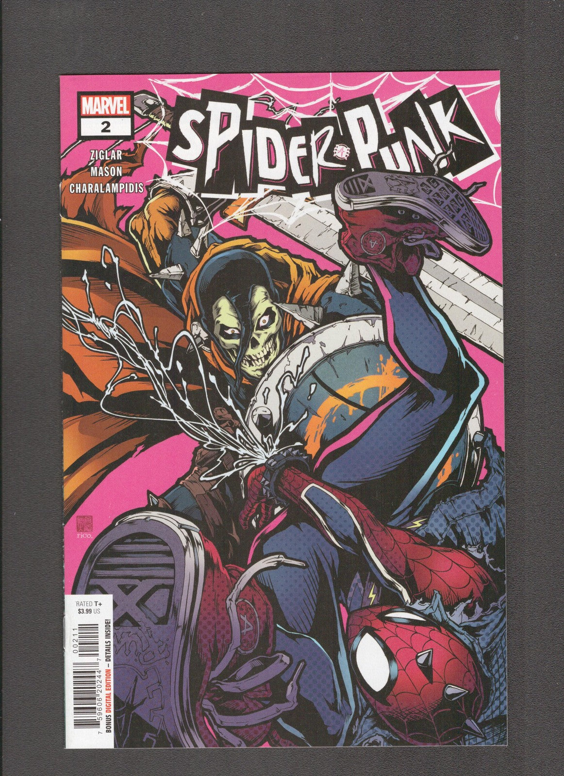 Spider-Punk #2 (2022) 1st App Mz. Marvel Marvel Comics