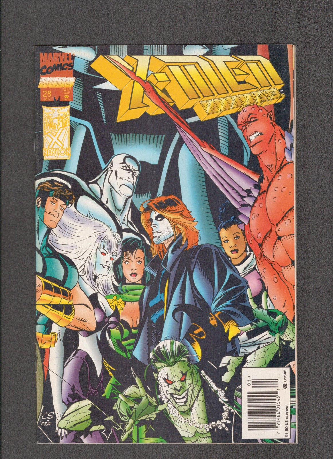 X-Men 2099 #28 (1996) Ron Lim Marvel Comics