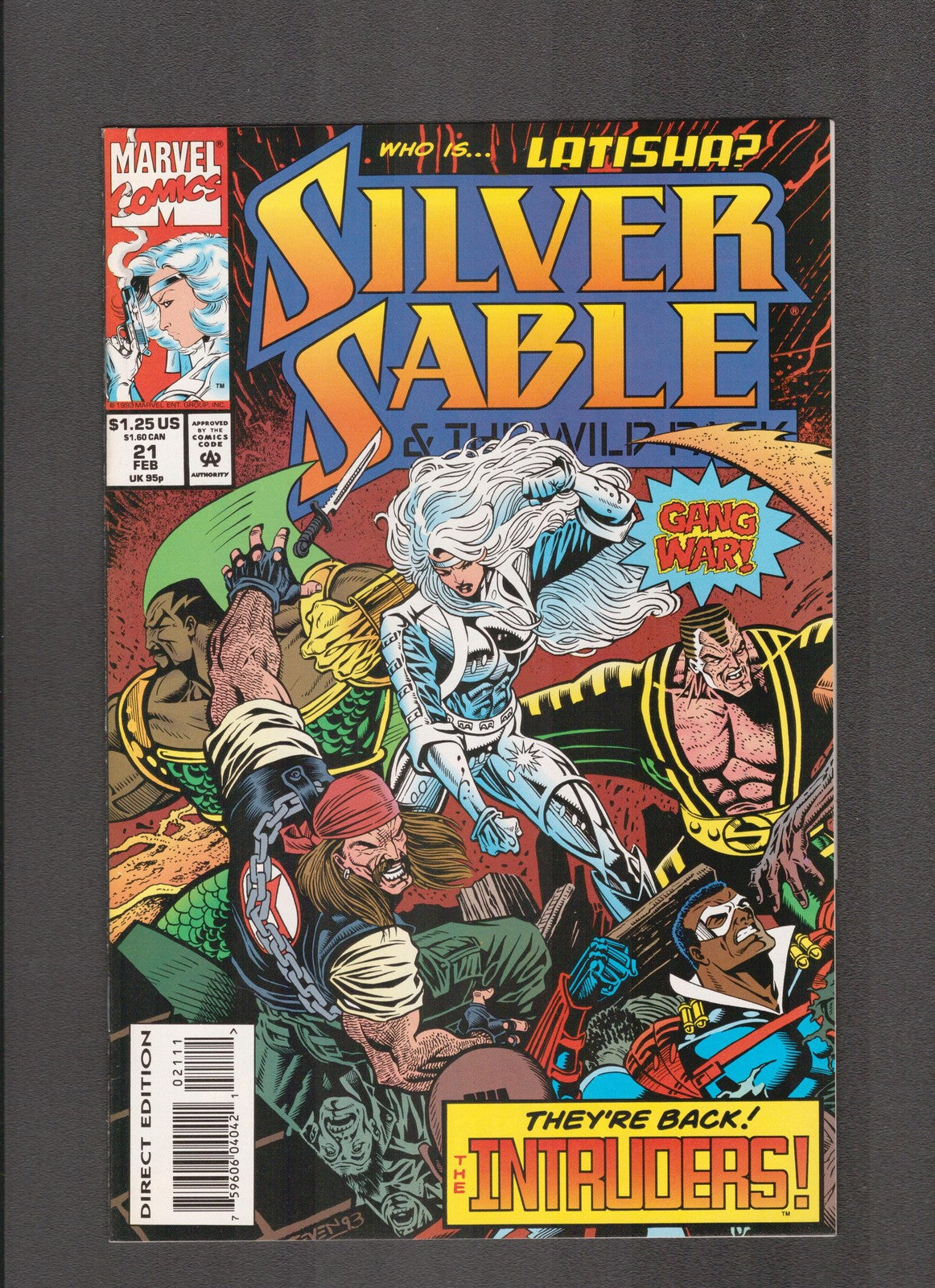 Silver Sable & The Wild Pack #21 (1994) Marvel Comics