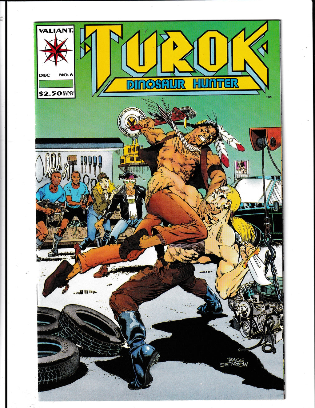 Turok: Dinosaur Hunter #6 (1993) Higher Grade Valiant Comics