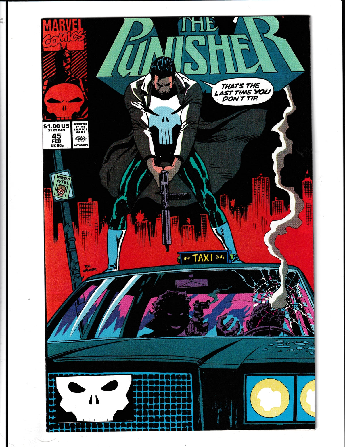 Punisher #45 (1991) Higher Grade Marvel Comics