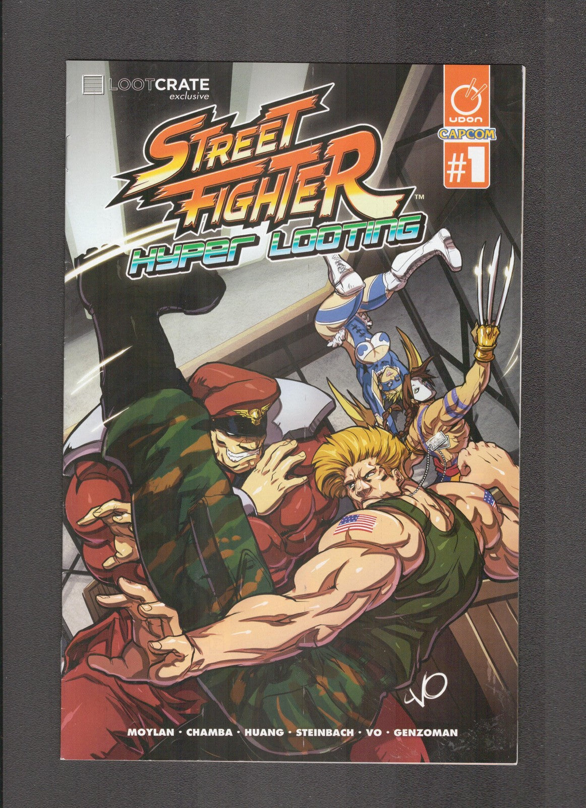 Street Fighter: Hyper Looting #1 (2015) Udon/Cap Comics