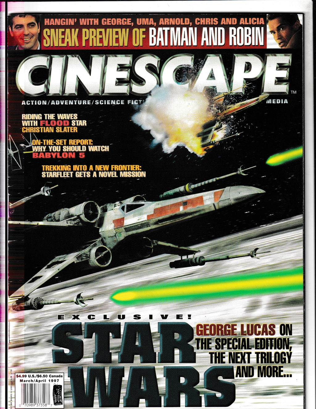 Cinescape #NN (1997) Star Wars  & Batman MVP Media Comics