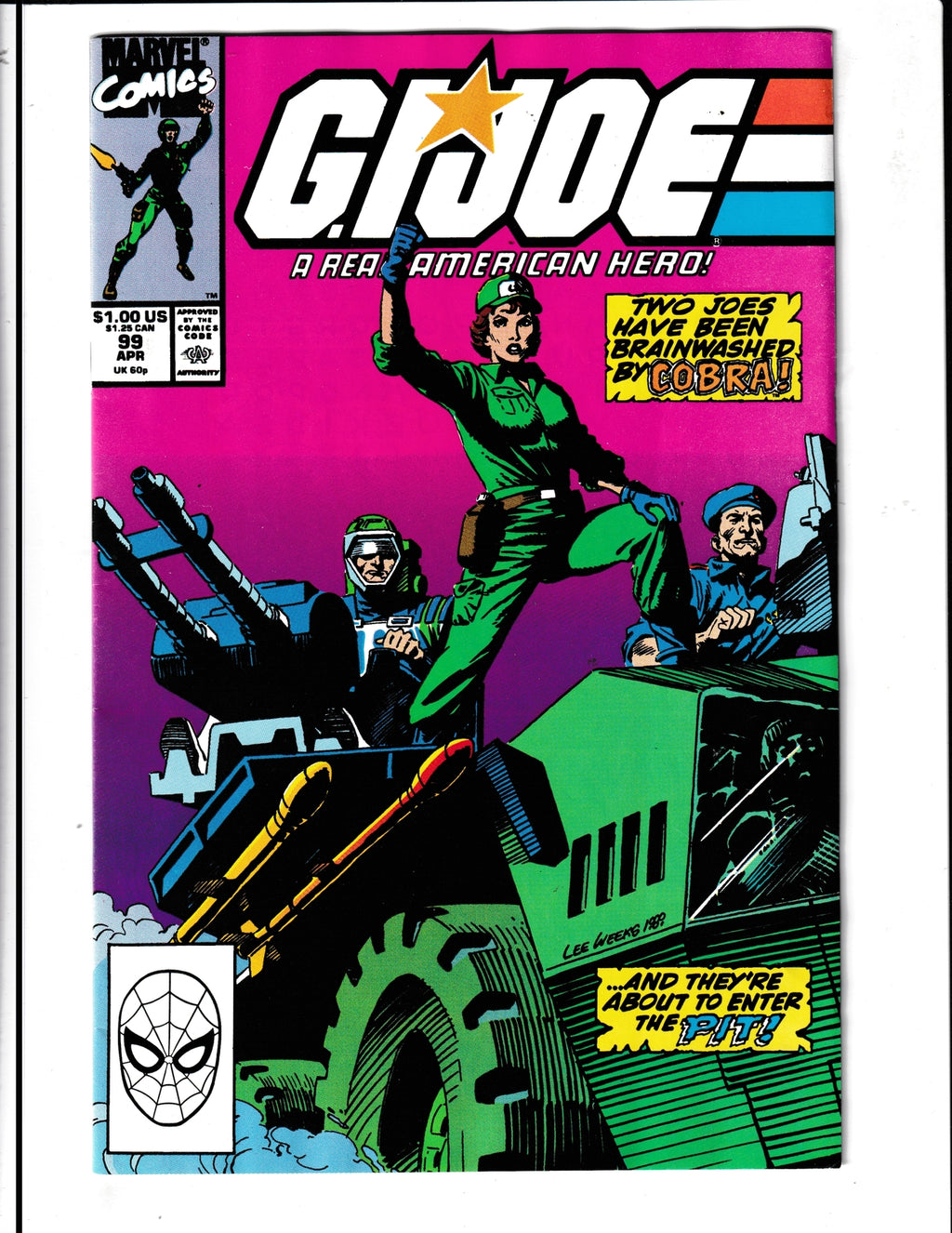G.I. Joe A Real American Hero #99 (1990) Marvel Comics