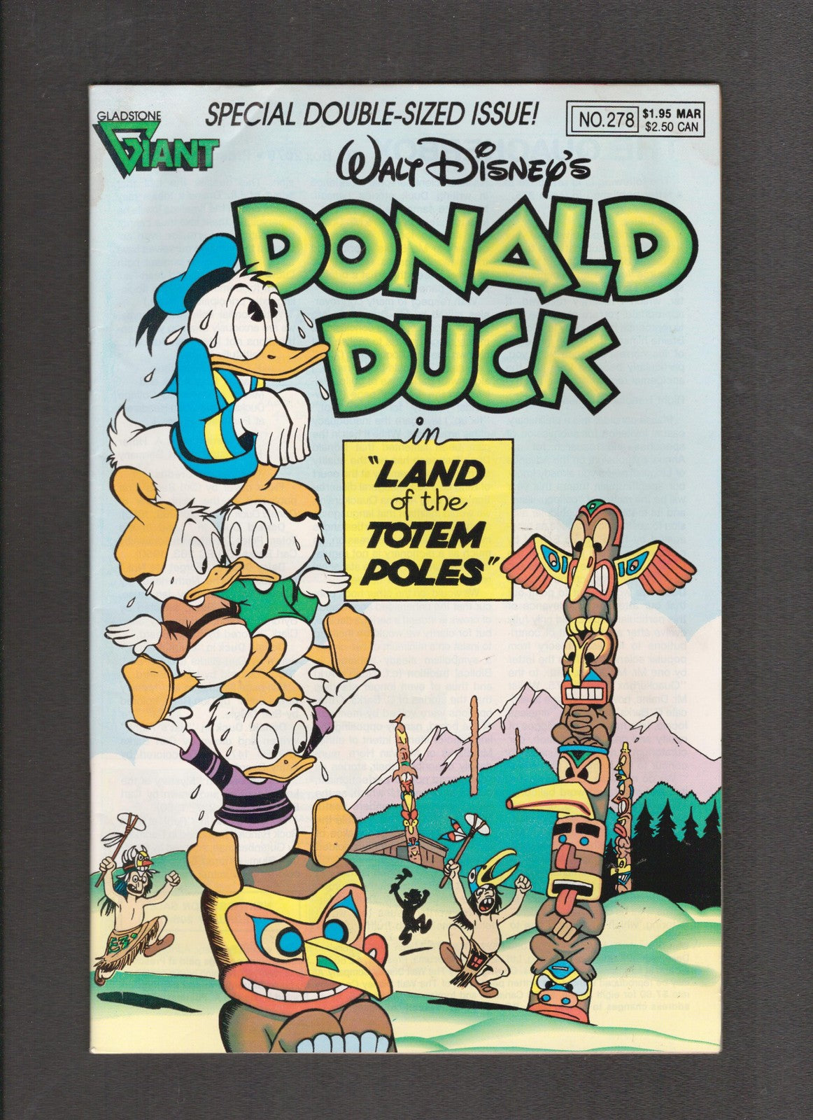 Donald Duck #278 (1990) Double-Sized Issue Gladstone Comics