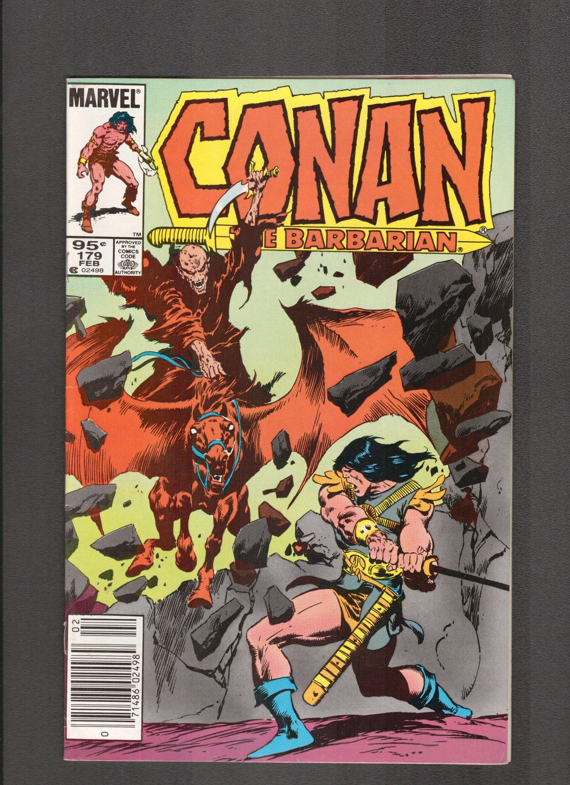 Conan the Barbarian #179 (1986) Buscema, Hama, Bell Marvel Comics