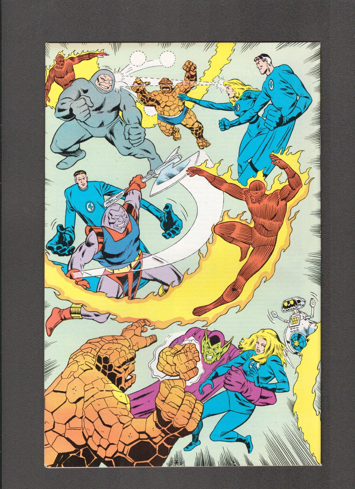 Official Marvel Index to the Fantastic Four #12 (1987) Jack Abel Marvel Comics