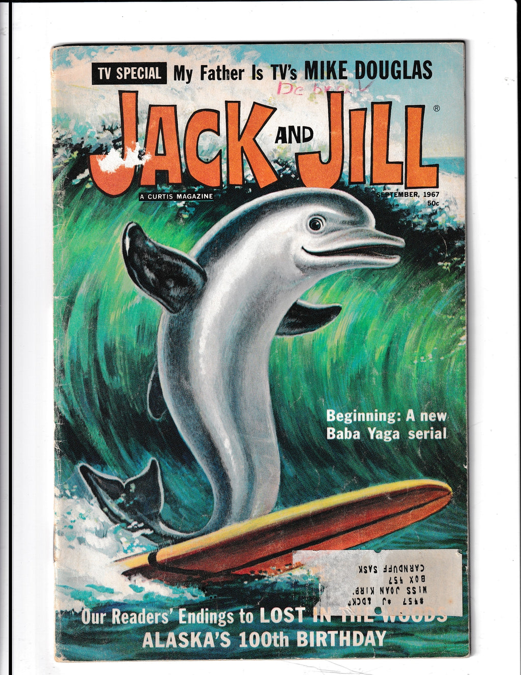 Jack and Jill Volume #29 #11 (1967) Curtis Comics