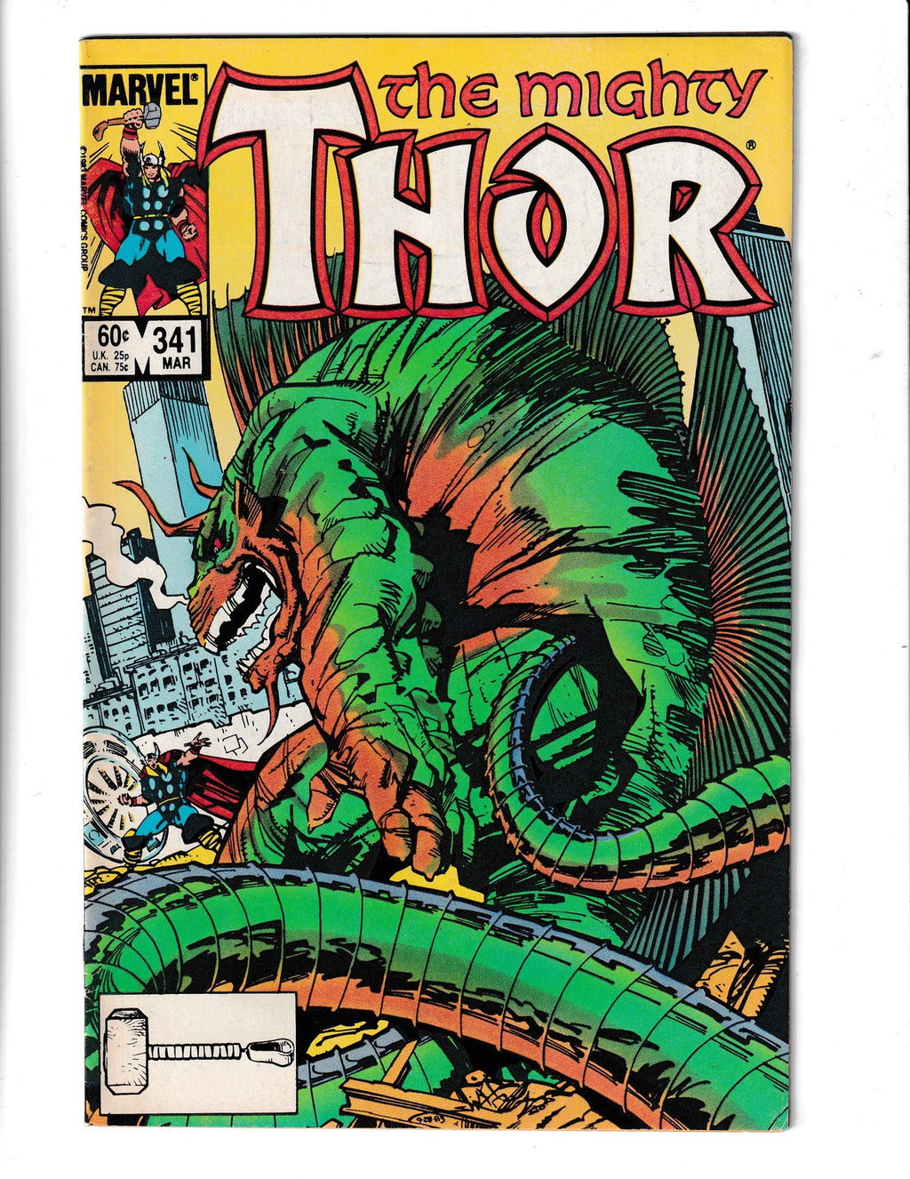 Thor #341 (1984) Marvel Comics