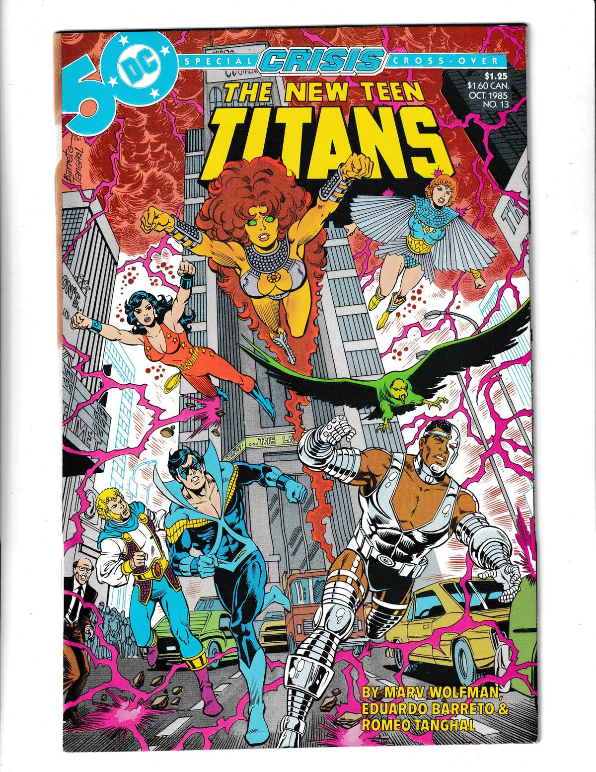 New Teen Titans #13 (1985) Crisis DC Comics