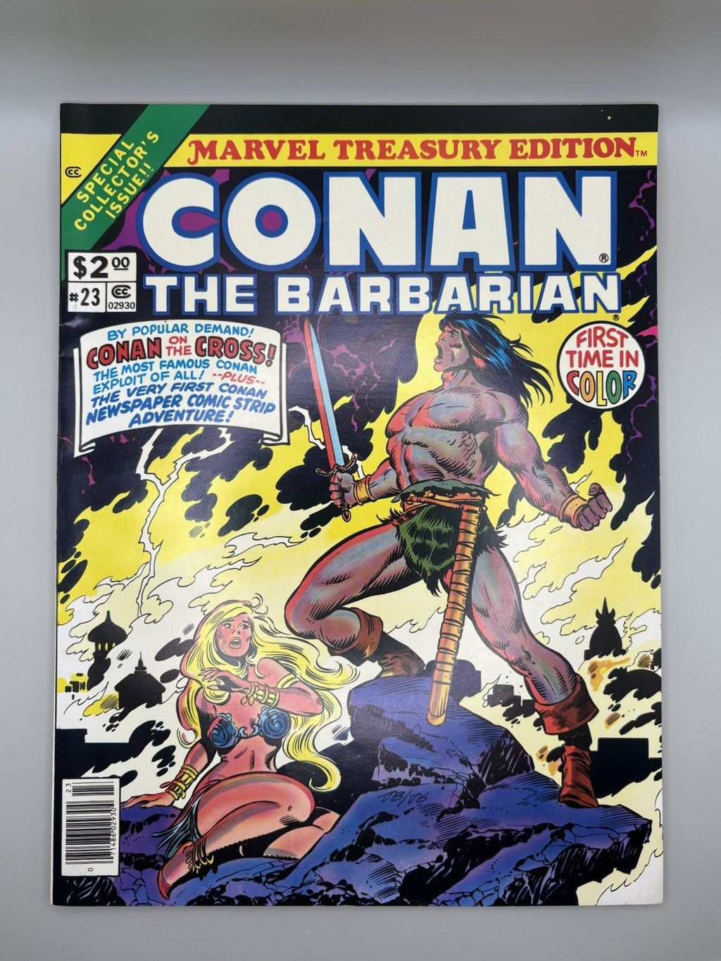 Marvel Treasury Edition #23 (1978) Conan the Barbarian Treasury Marvel Comics
