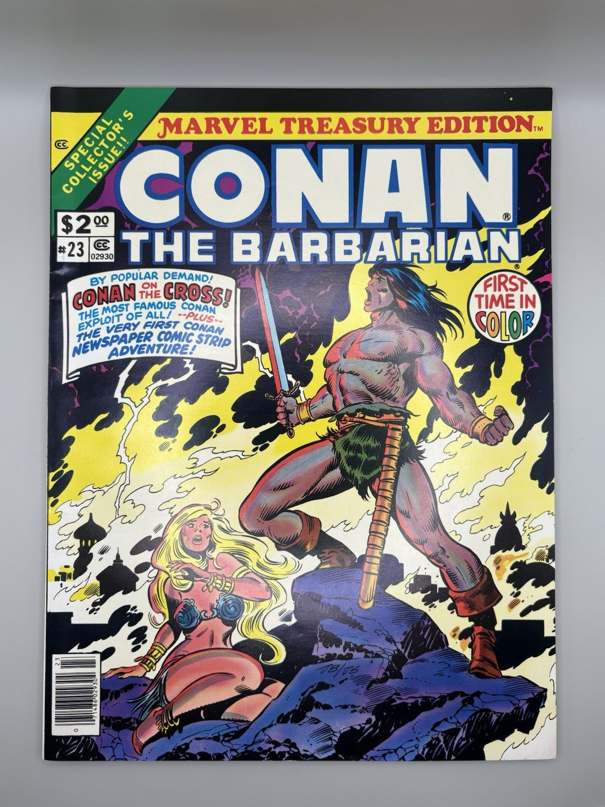 Marvel Treasury Edition #23 (1978) Conan the Barbarian Treasury Marvel Comics