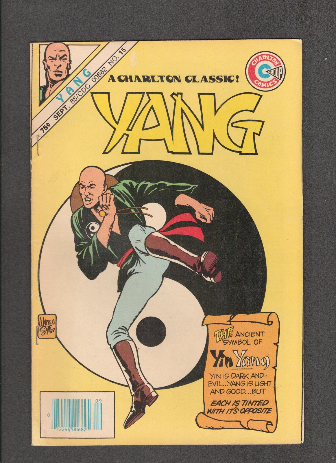 Yang #15 (1985) Combined Shipping Available Charlton Comics