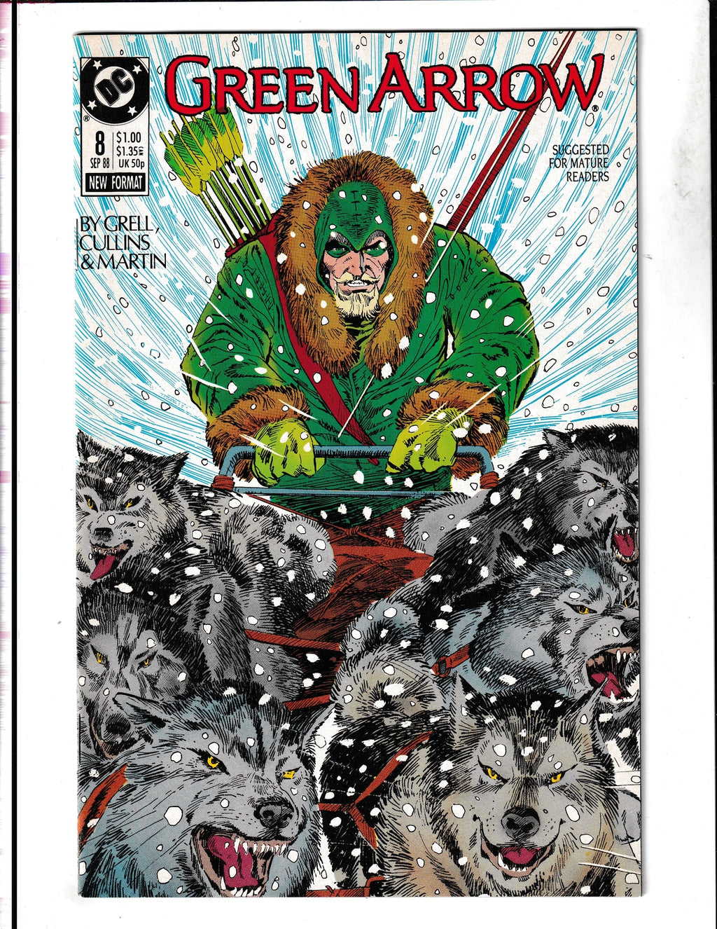 Green Arrow #8 (1988) DC Comics