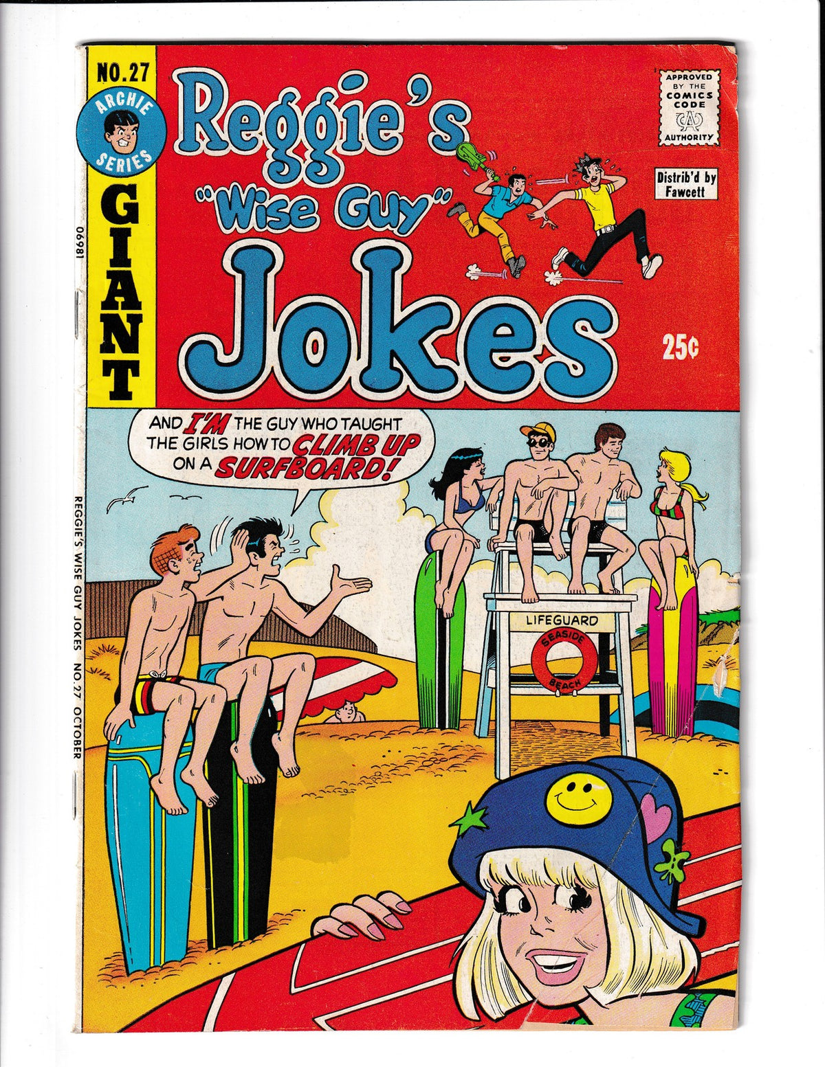 Reggie's Wise-Guy Jokes #27 (1973) Archie Comics