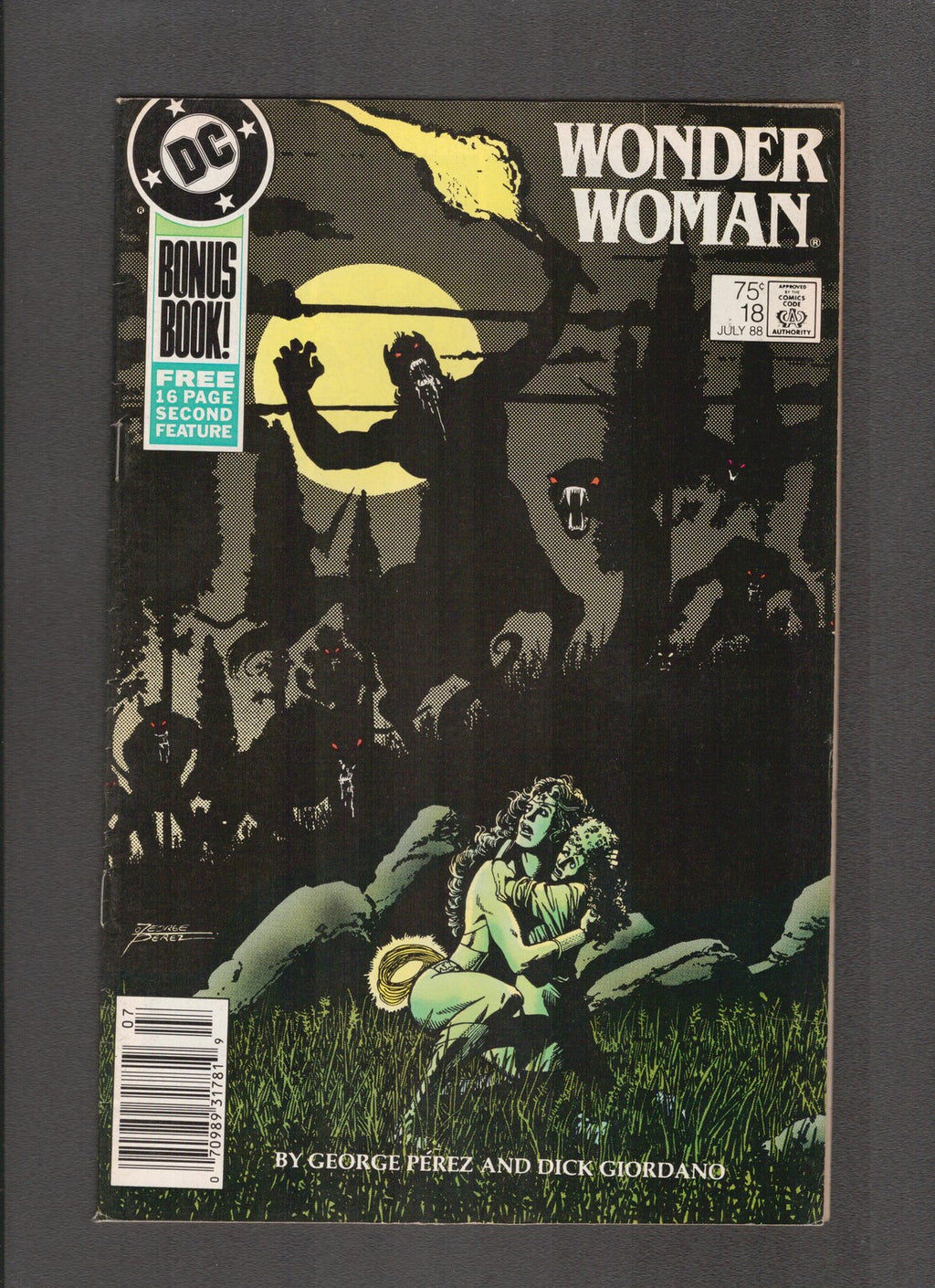 Wonder Woman #18 (1988) Dick Girodano, George Perez DC Comics