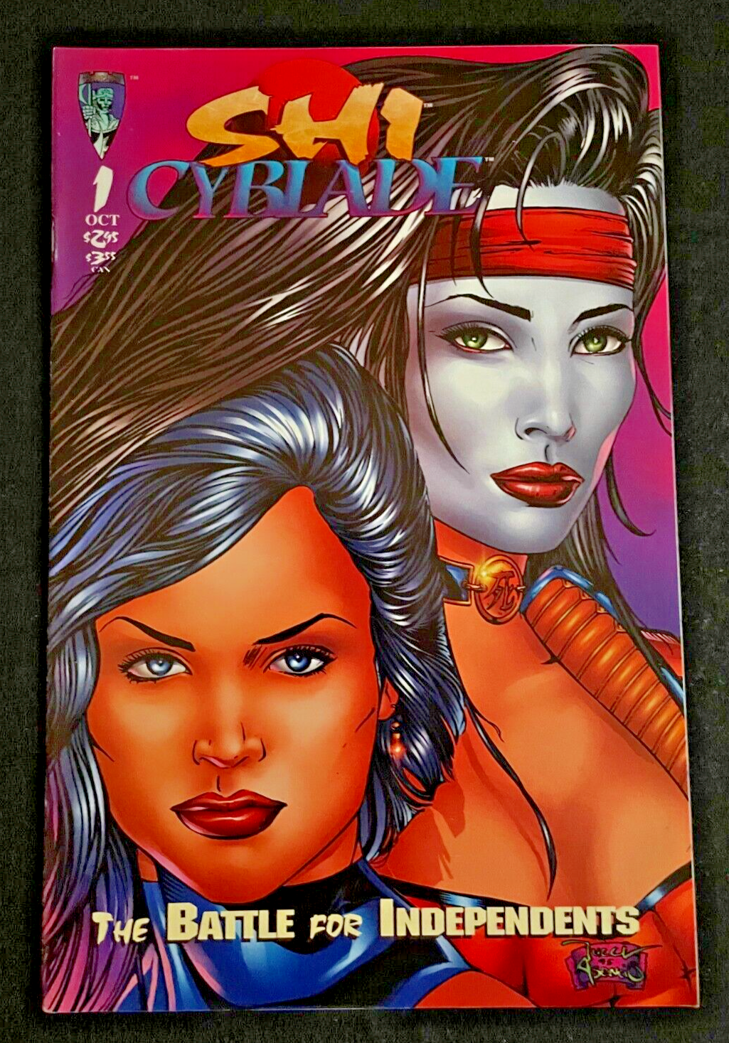 Shi/Cyblade Battle for Independence #1 1995 - 1st Appearance of Witchblade