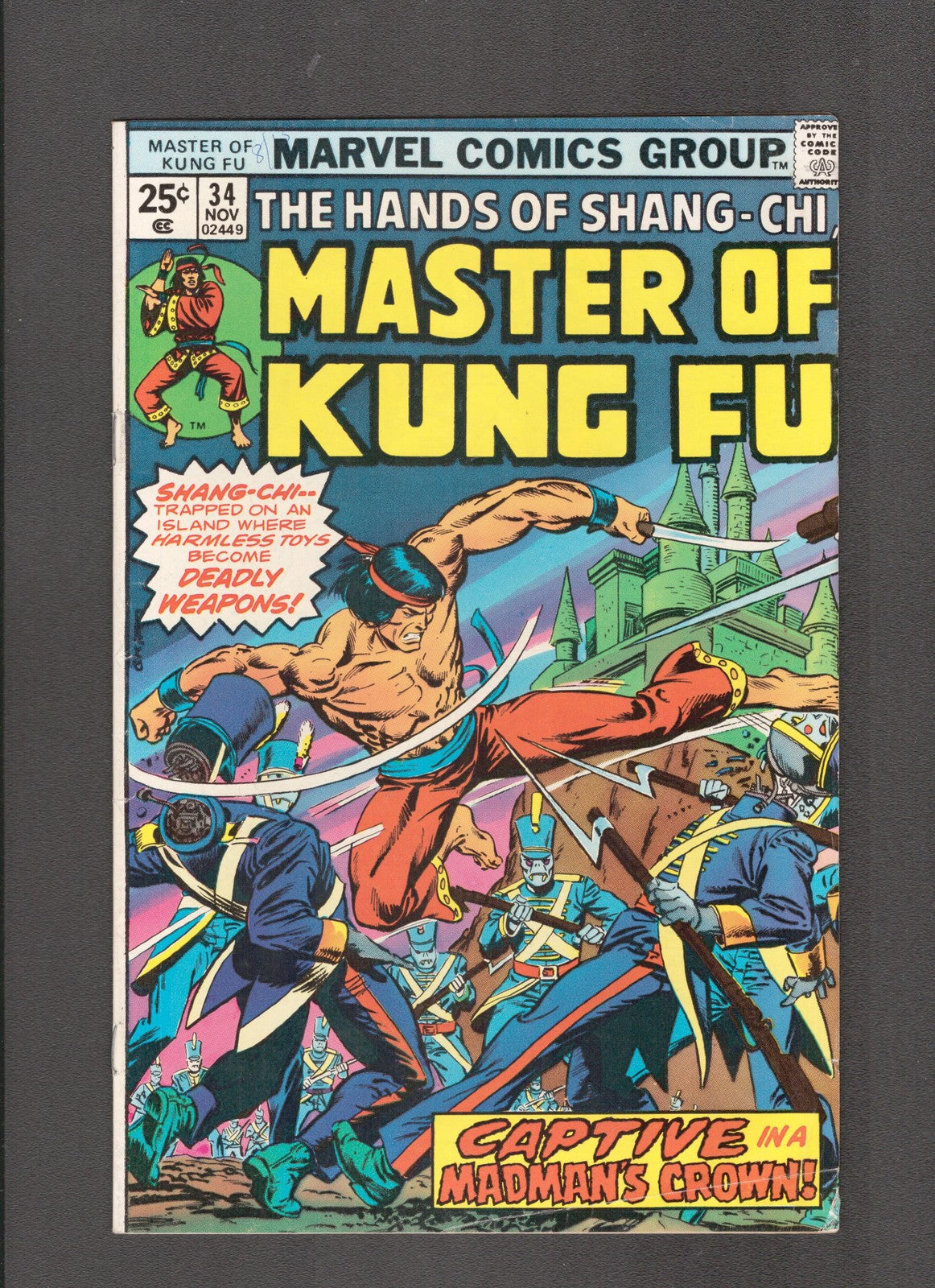 Master of Kung-Fu #34 (1975) Doug Moench, Gil Kane Marvel Comics