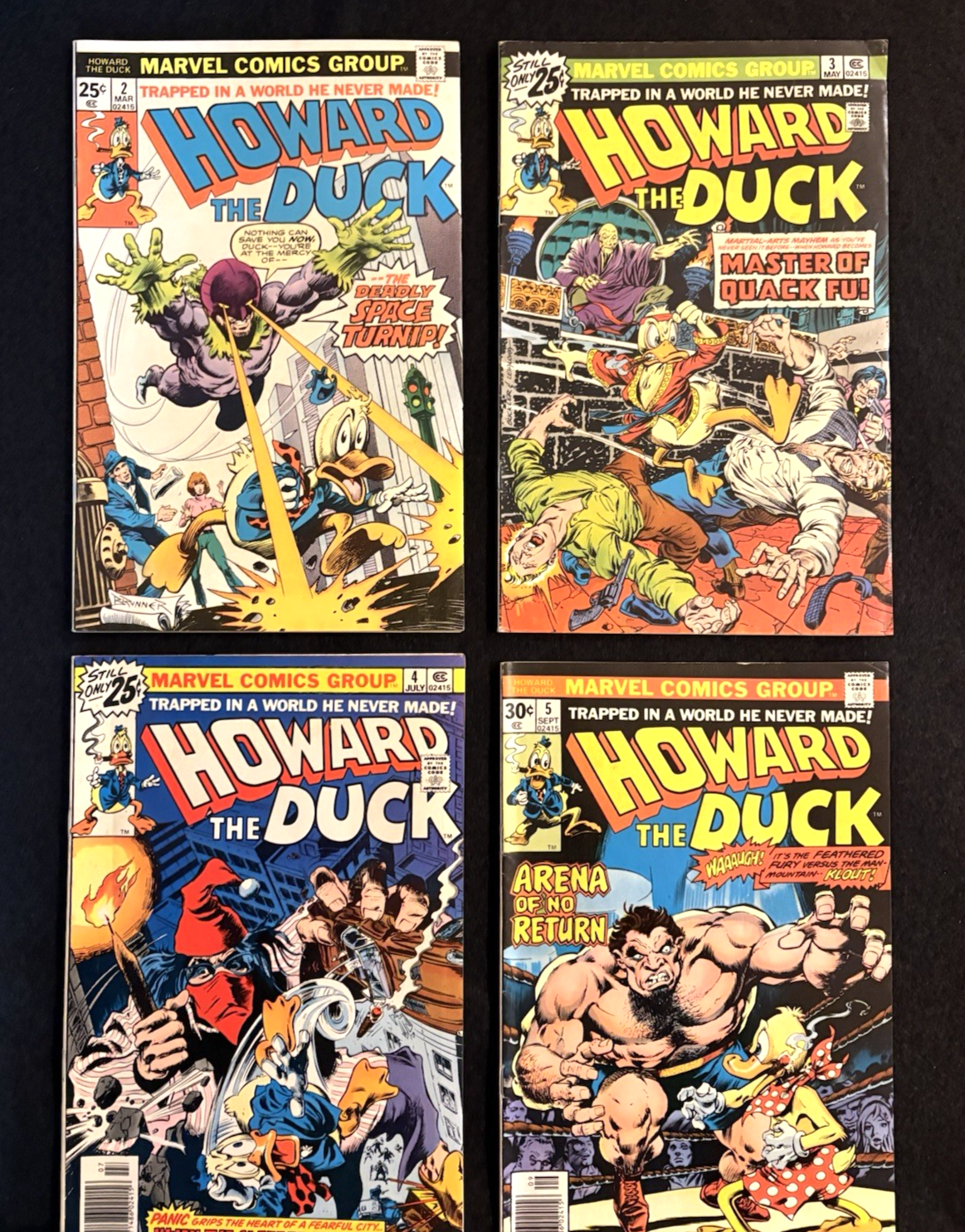 Howard the Duck Complete Set #1-33 and Annual #1 Marvel 1976-79