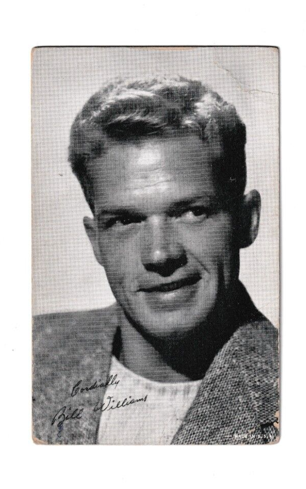 Arcade Cards 1940's - Celebrities - Bill Williams