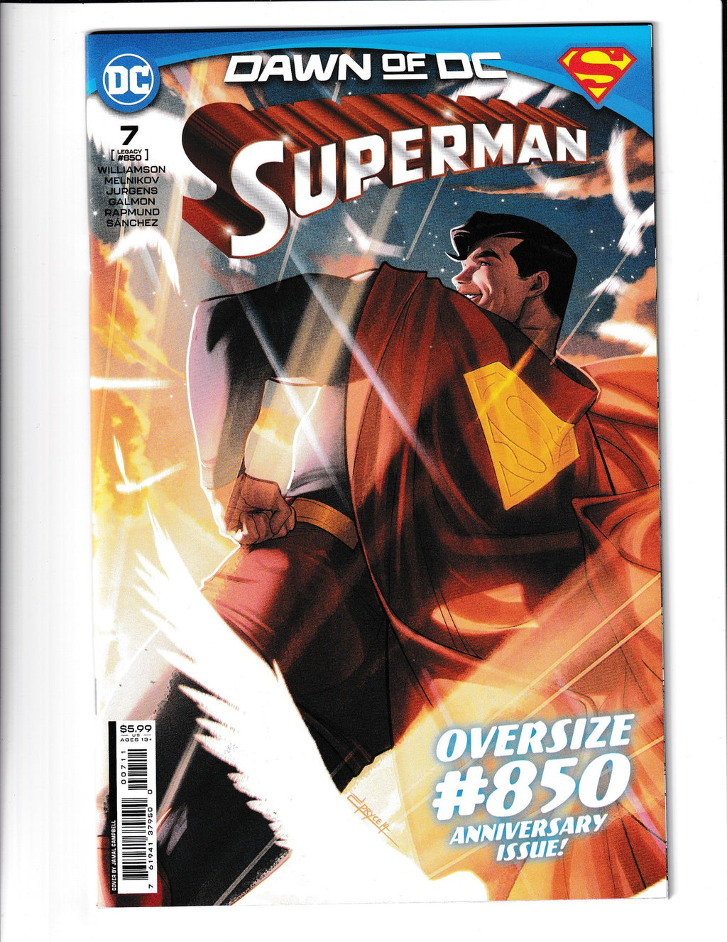 Superman #7 (2023) Volume 6 DC Comics