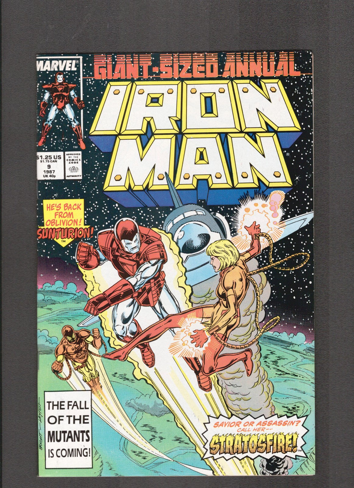 Iron Man Annual #9 (1987) Bob Layton Marvel Comics