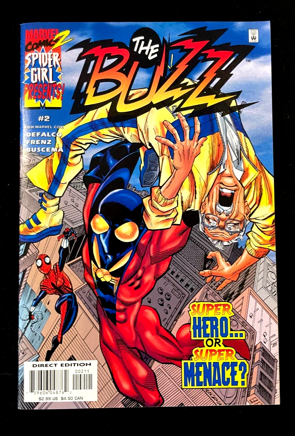 Buzz - Complete Set of 3 #1-3 (2000) Marvel Comics