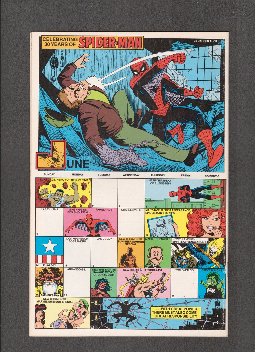 Marvel Age #114 (1992) Spider-Man 30th Anniversary Marvel Comics