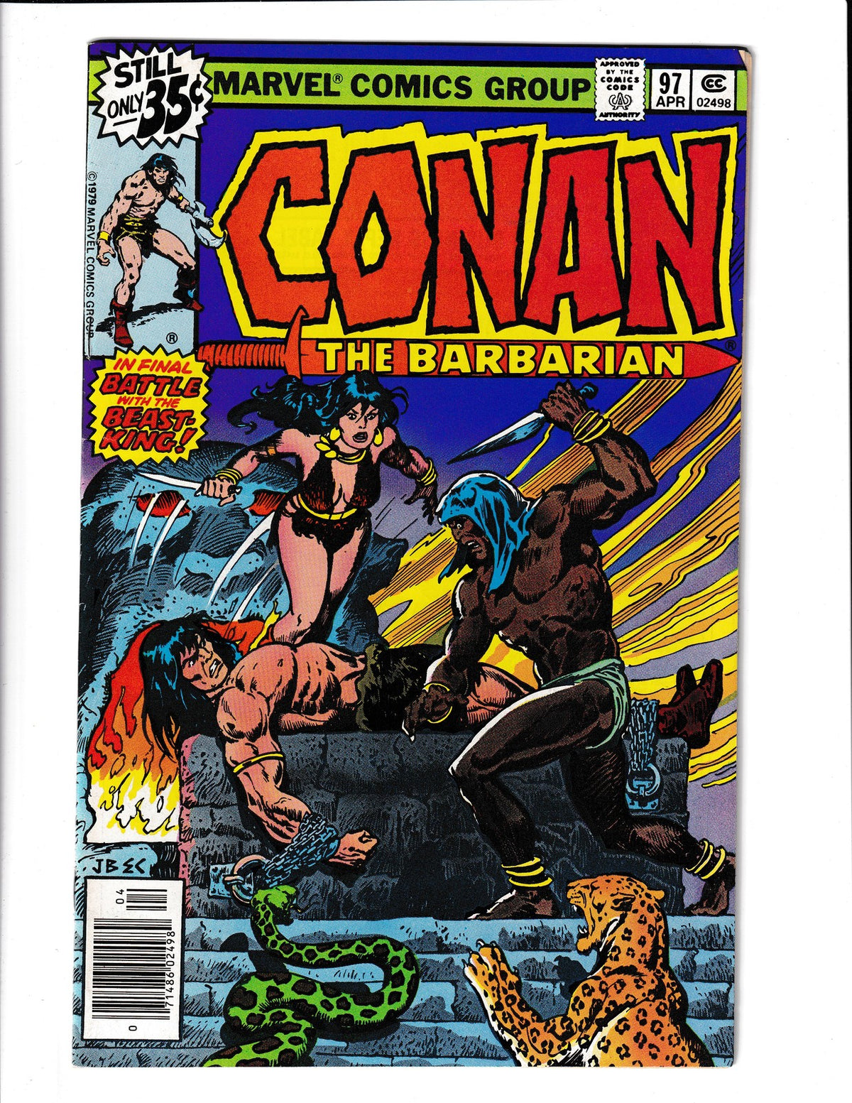 Conan the Barbarian #97 (1979) Buscema/Thomas Marvel Comics