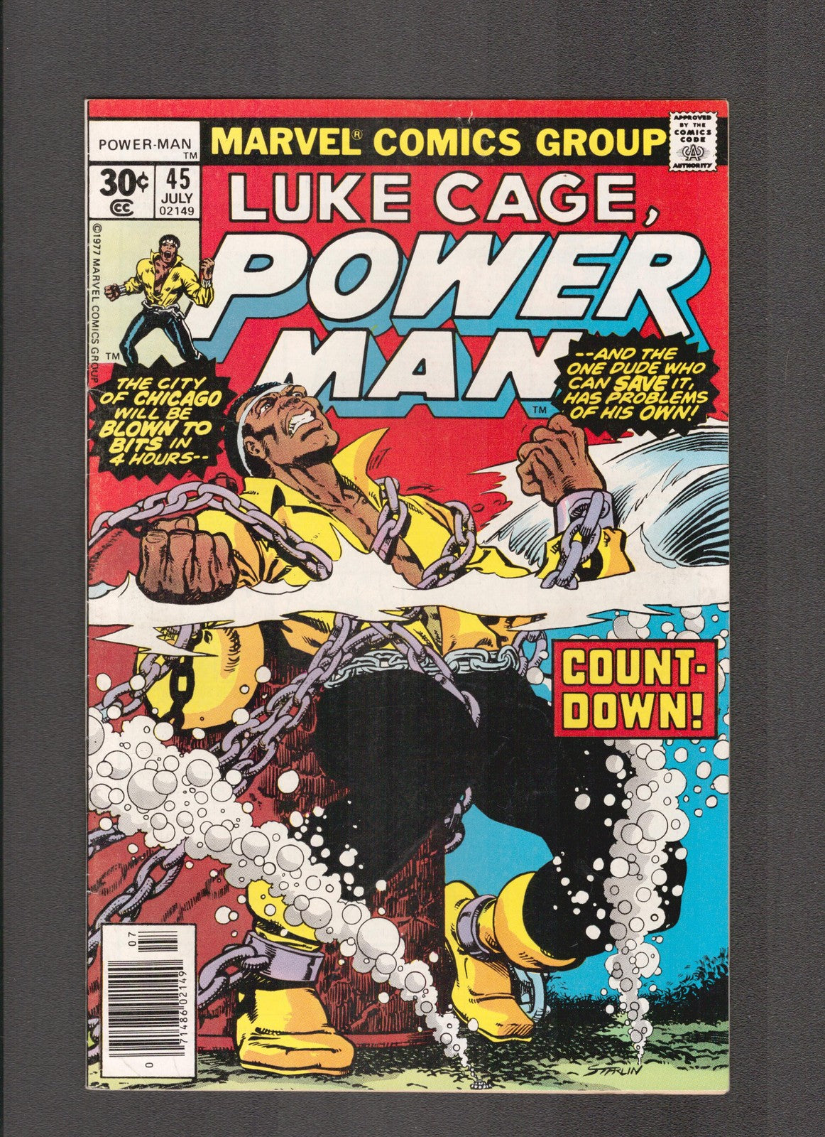 Power Man #45 (1977) Jim Starlin, Marv Wolfman Marvel Comics