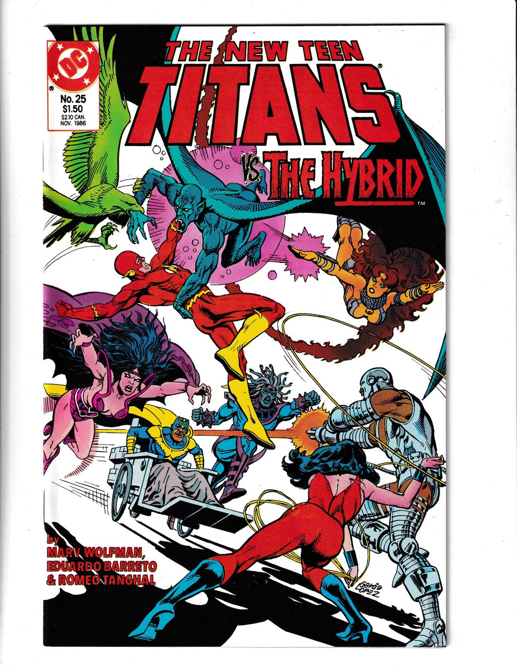 New Teen Titans #25 (1986) Higher Grade DC Comics