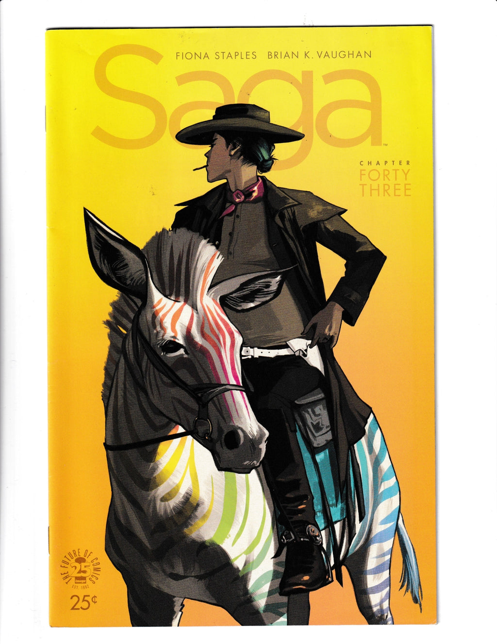 Saga #43 (2017) "Welcom to Abortion Town" Image Comics