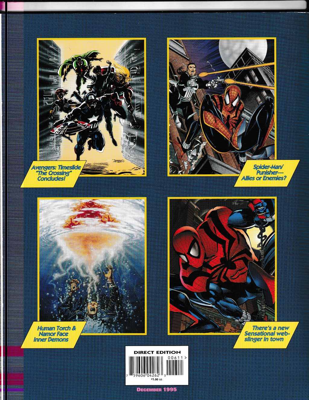 Mega Marvel the Marvel Comics Catalogue #December (1995) Marvel Comics