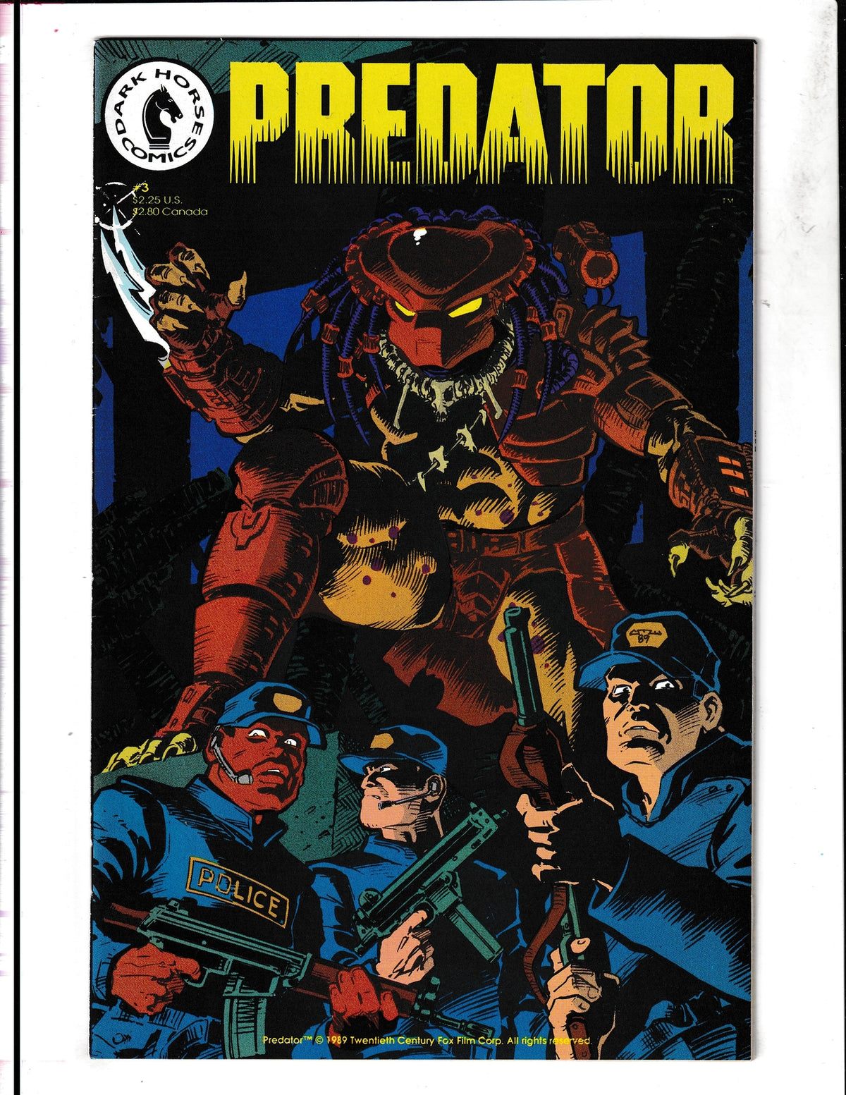 Predator #3 (1989) Dark Horse Comics