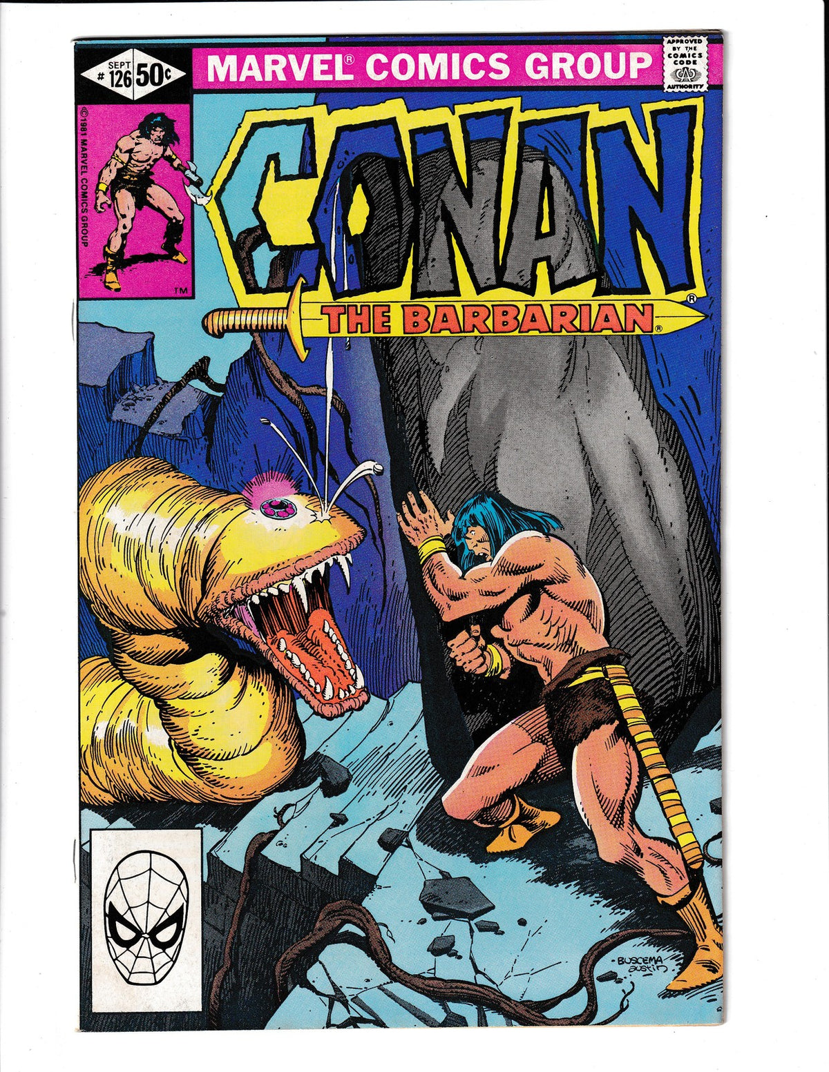 Conan the Barbarian #126 (1981) Buscema Marvel Comics
