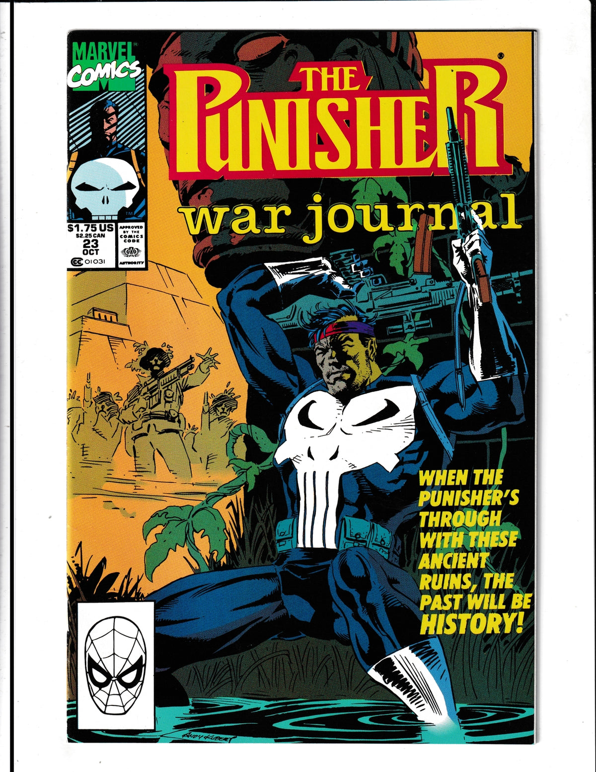 Punisher: War Journal #23 (1990) Higher Grade Marvel Comics