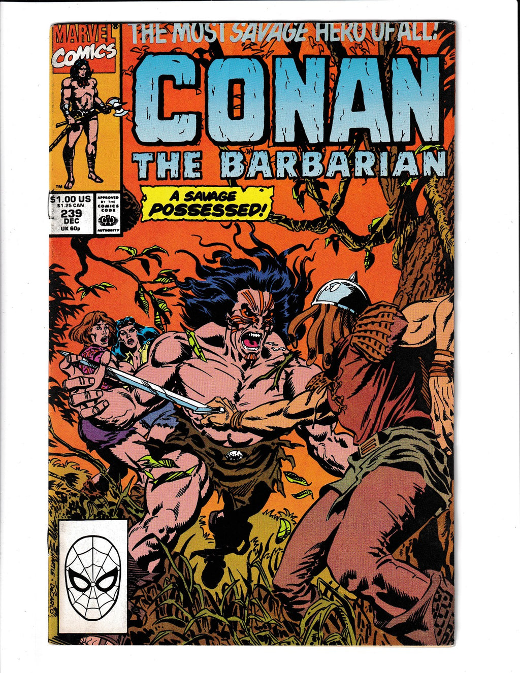 Conan the Barbarian #239 (1990) Marvel Comics