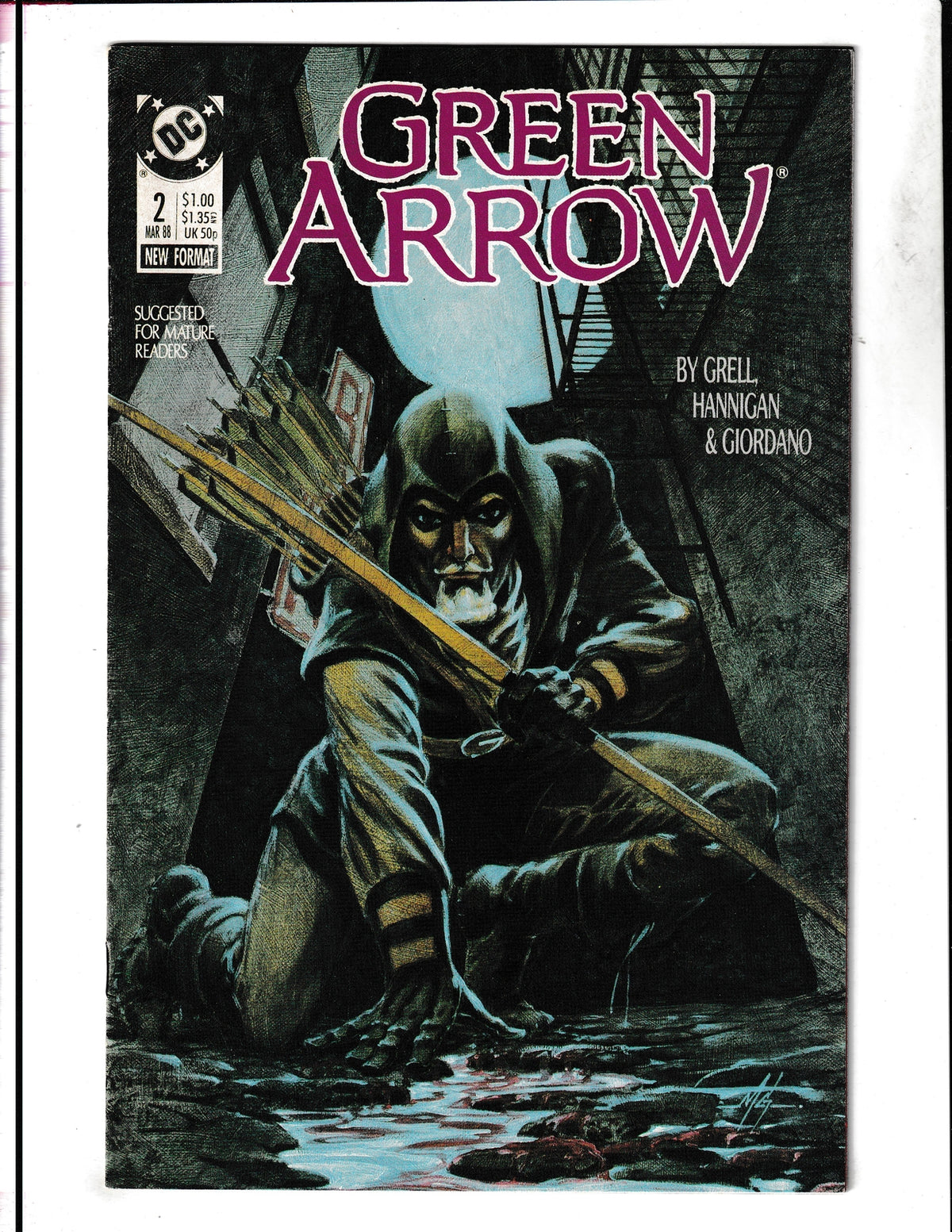 Green Arrow #2 (1988) DC Comics