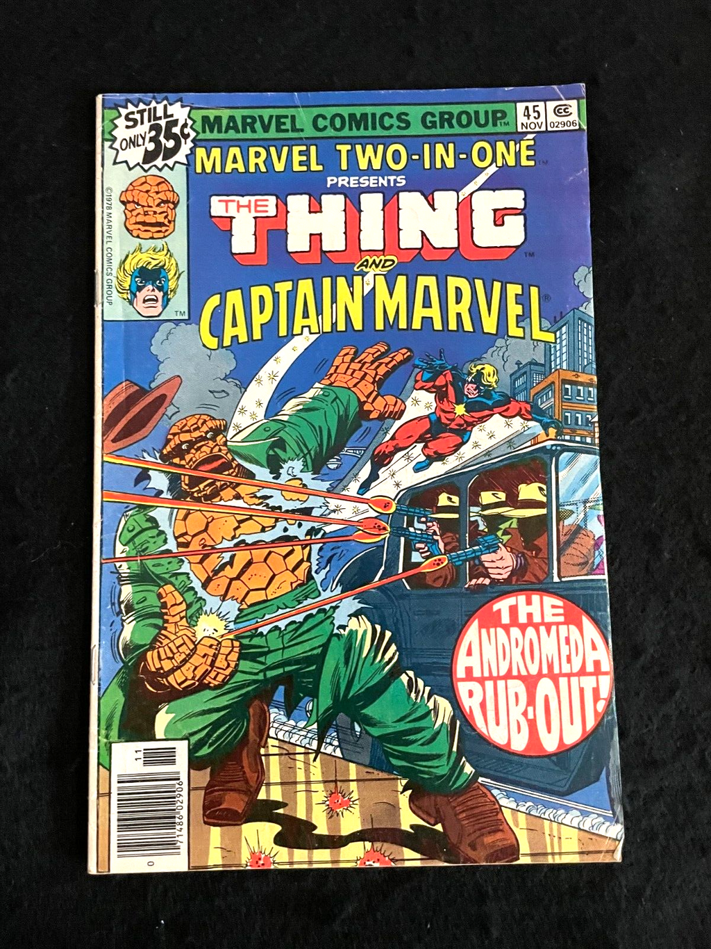 Marvel Two-In-One #45 1978 - The Thing and Captain Marvel
