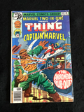 Marvel Two-In-One #45 1978 - The Thing and Captain Marvel