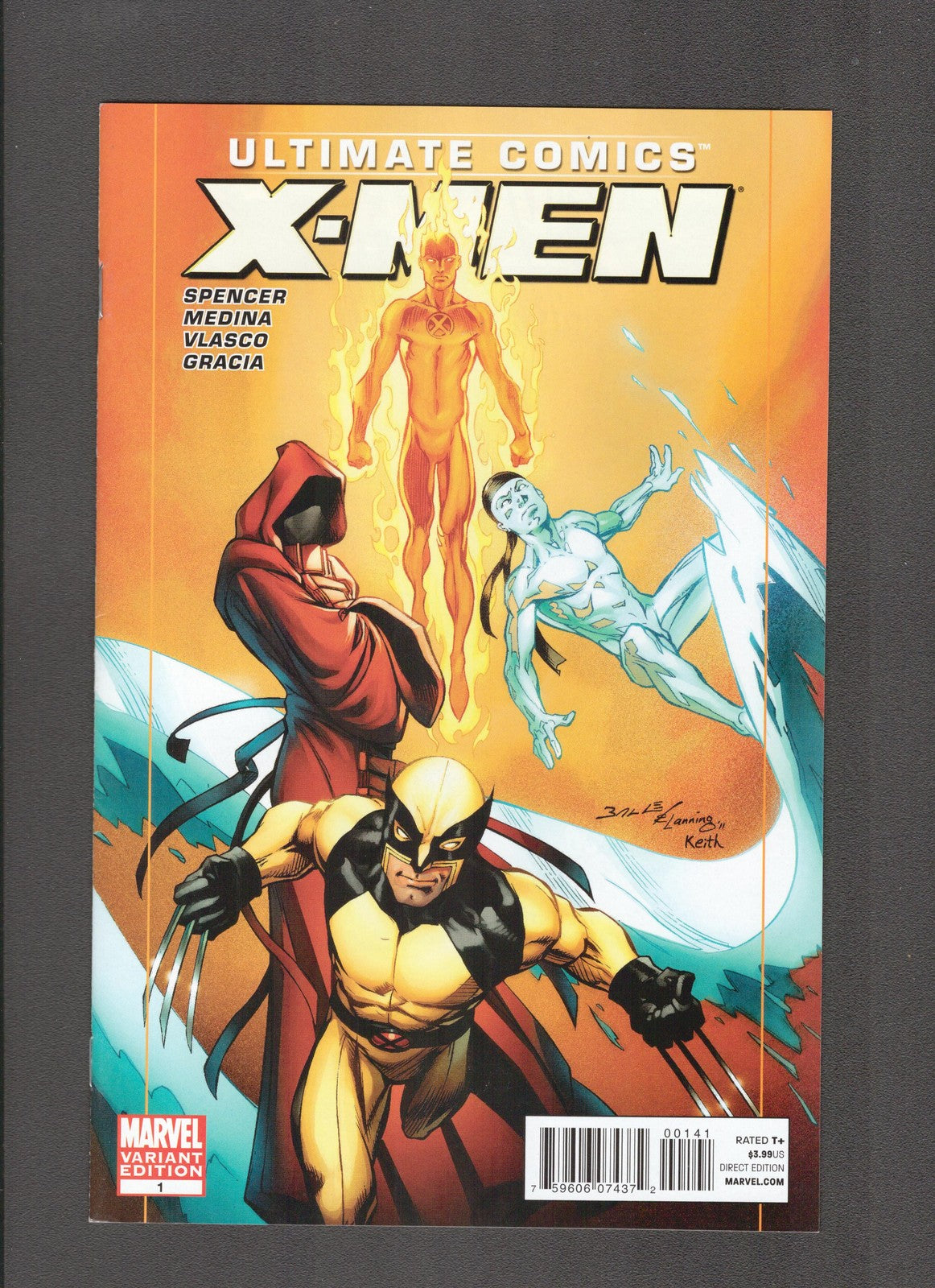 Ultimate Comics: X-Men #1d (2011) Mark Bagley 3 Per Store Variant Marvel Comics