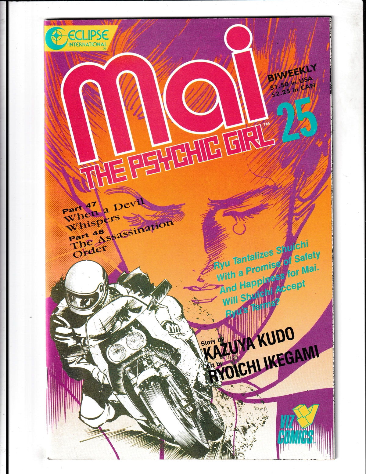 Mai, the Phychic Girl #25 (1988) Eclipse Comics