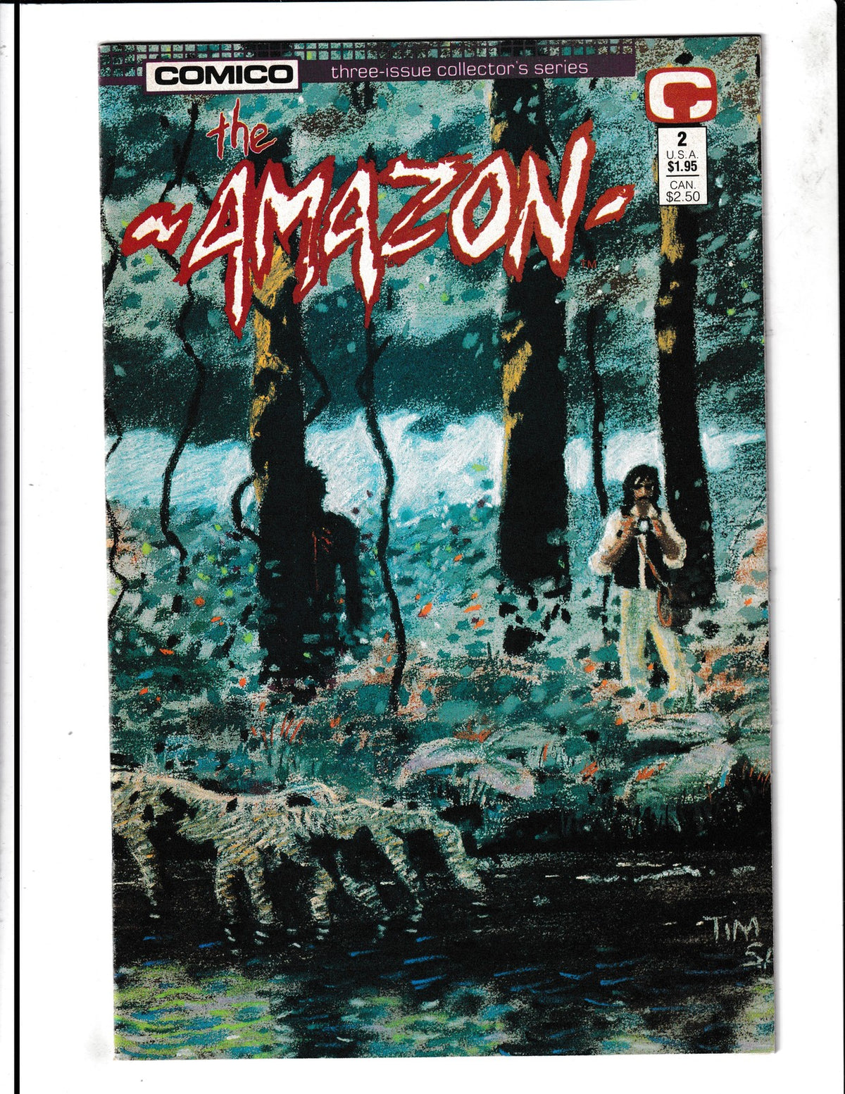 Amazon #2 (1989) Comico Comics