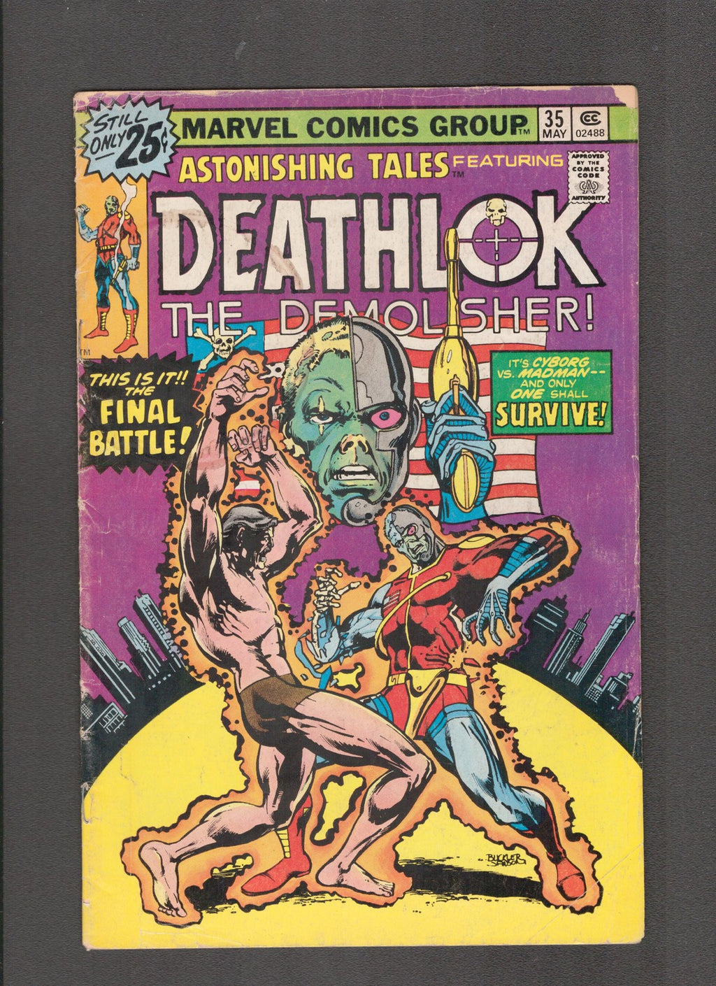 Astonishing Tales #35 (1976) Deathlok The Demolisher Marvel Comics