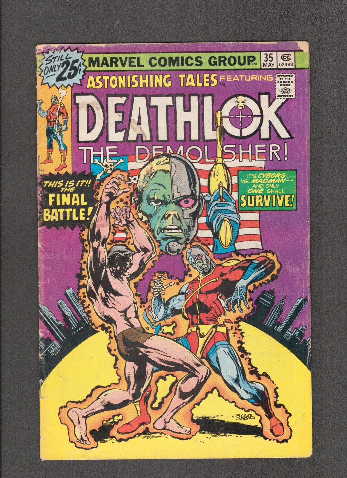 Astonishing Tales #35 (1976) Deathlok The Demolisher Marvel Comics