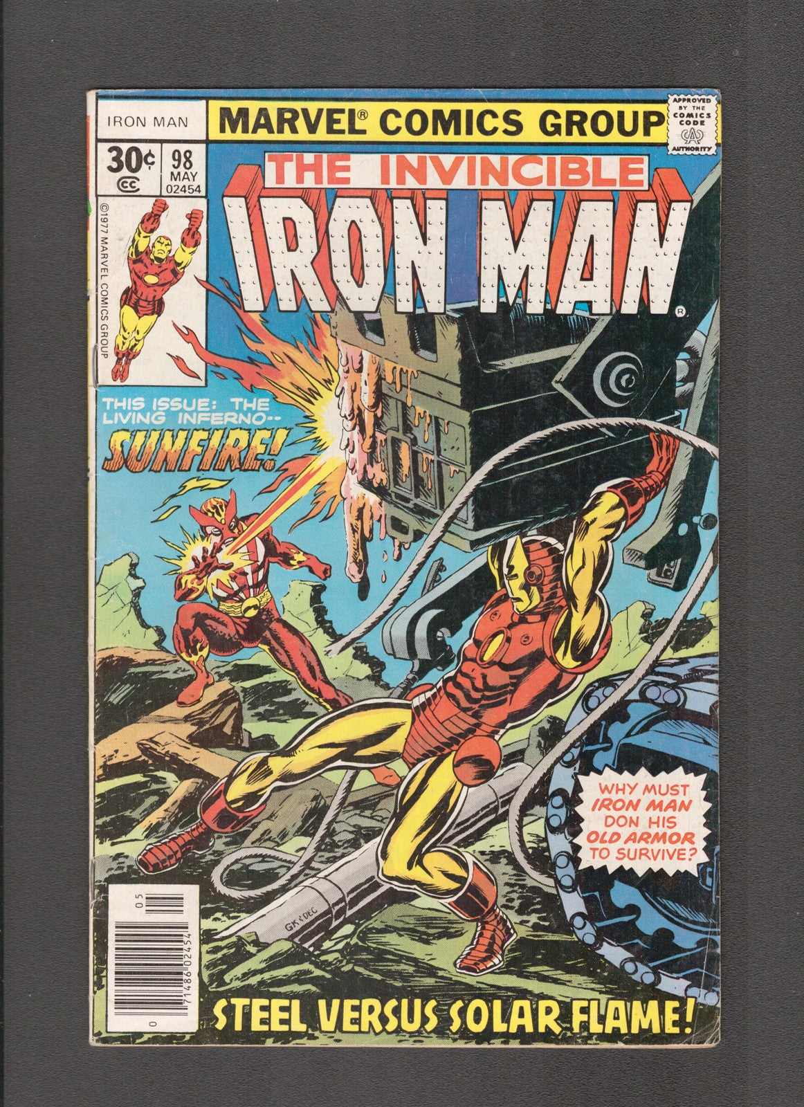 Iron Man #98 (1977) Bill Mantlo, Archie Goodwin Marvel Comics